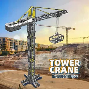 ساختنی مولد کینگ 17004 ماشین جرثقیل Tower Crane کنترلی