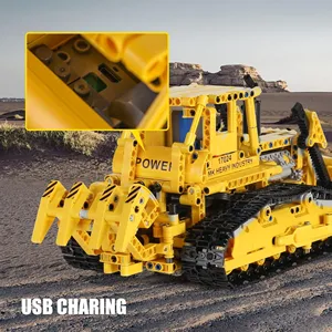ساختنی مولد کینگ 17024 ماشین بولدوزر D8K Bulldozer کنترلی