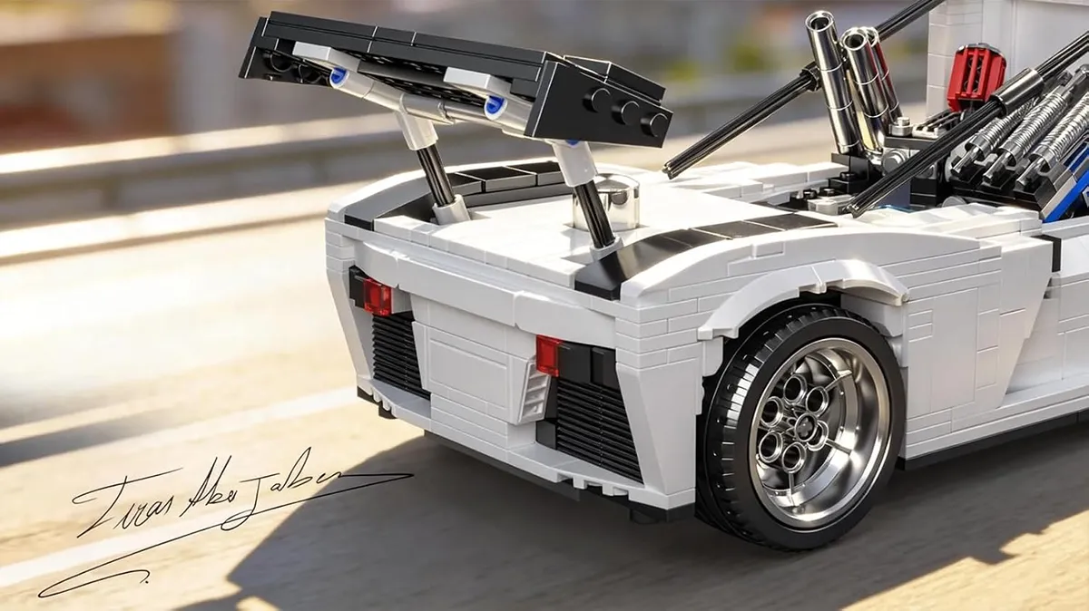 لگو مولد کینگ 10036 کامیون نایت Knight Truck