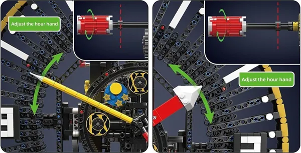 لگو مولد کینگ 10160 ساعت مکانیکی Mechanic Grand Clock