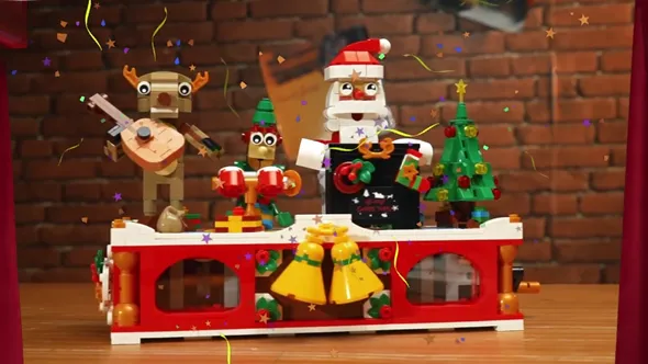 لگو مولد کینگ 10162 کارناوال کریسمسی Christmas Carnival Band