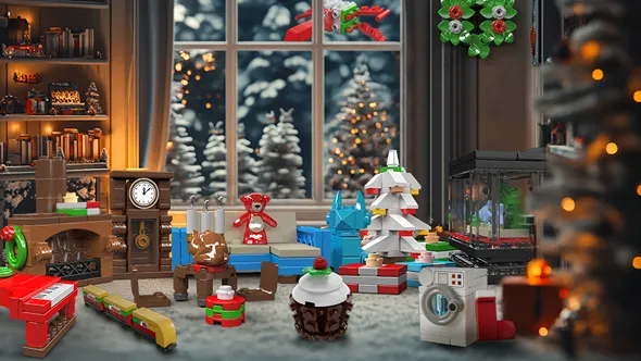 لگو مولد کینگ 10164 سورپرایز کریسمس Christmas Advent Calendar