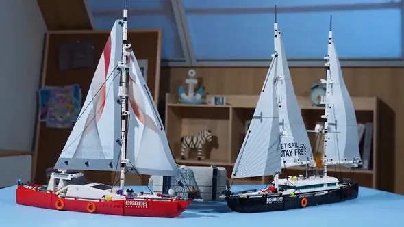 لگو مولد کینگ 10190 قایق بادبانی مدرن Modern Sailboat
