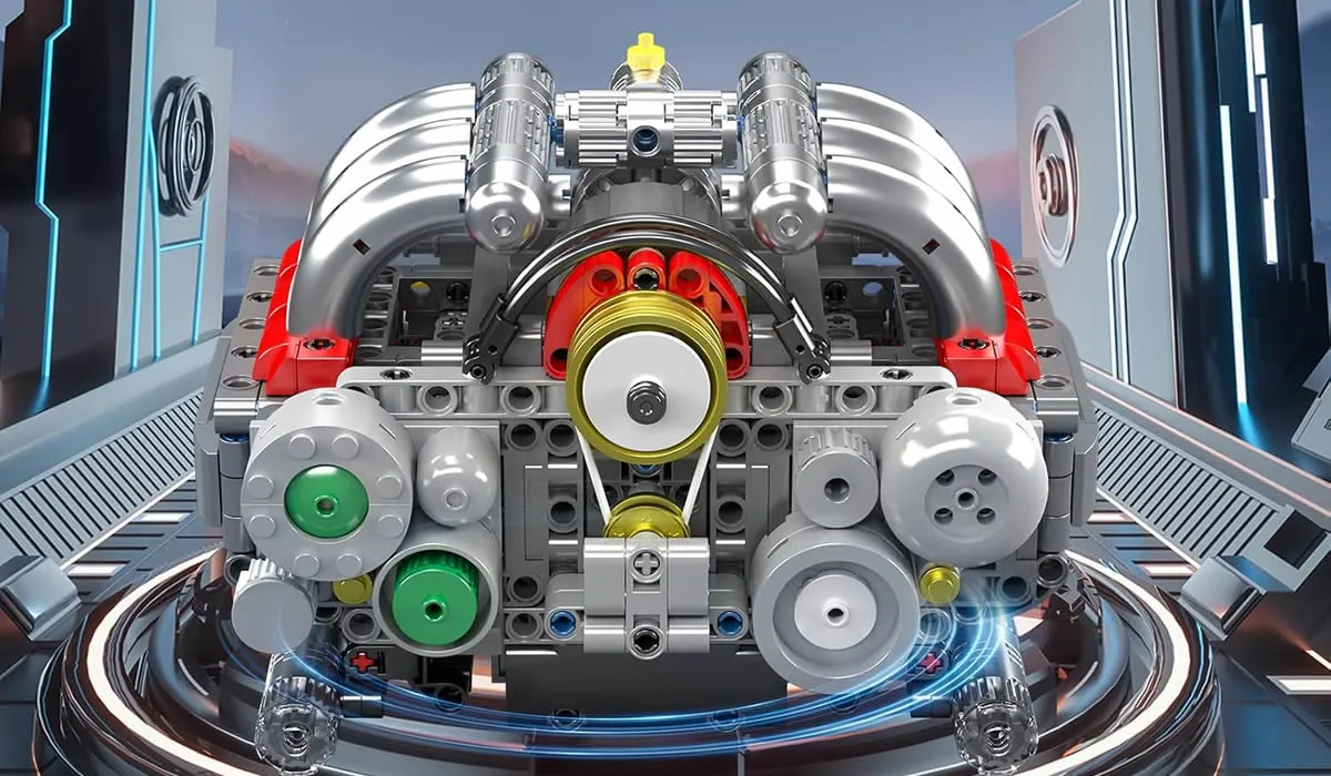 لگو مولد کینگ 10193 موتور باکسر Boxer Engine