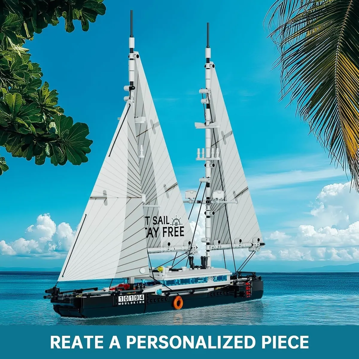لگو مولد کینگ 10194 قایق بادبانی Modern Sailboat