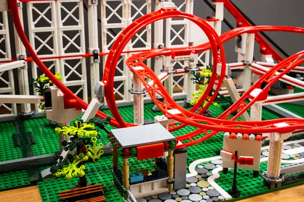 لگو مولد کینگ 11014 ترن هوایی Roller Coaster 