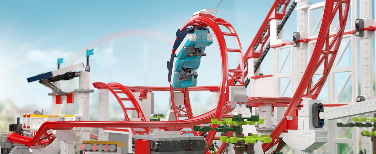 لگو مولد کینگ 11014 ترن هوایی Roller Coaster 