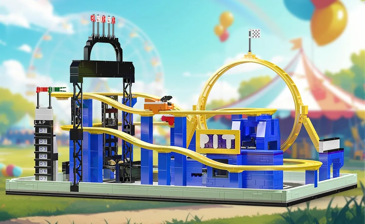 لگو مولد کینگ 11020 ترن هوایی گردبادی Whirlwind Coaster کنترلی 