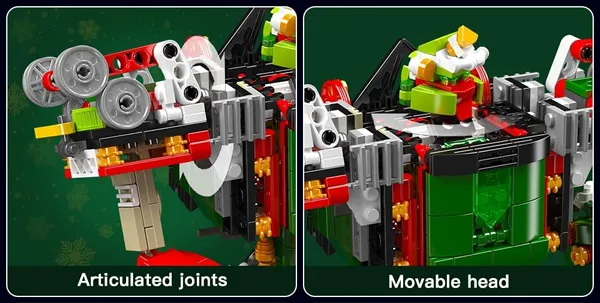 لگو مولد کینگ 12028 قطار یا ربات Christmas Train Transformer