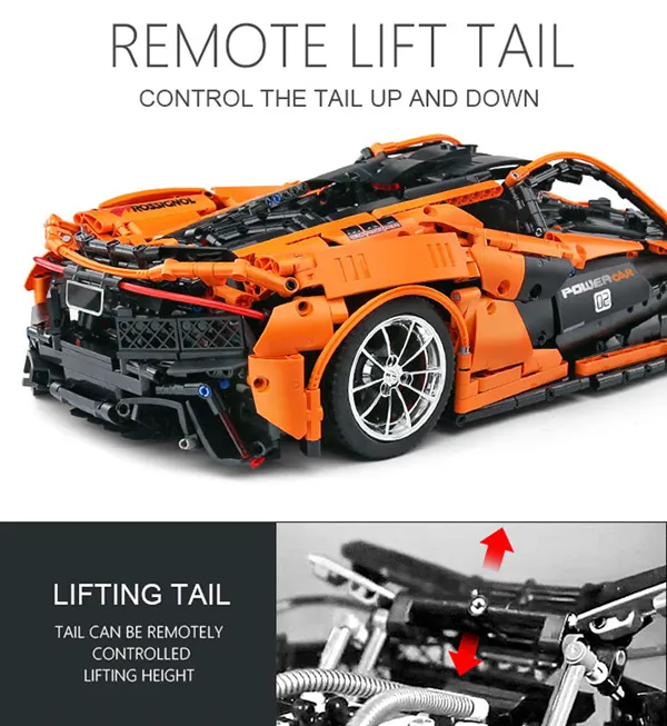 لگو مولدکینگ 13090 ماشین اسپرت McLaren P1 Amber