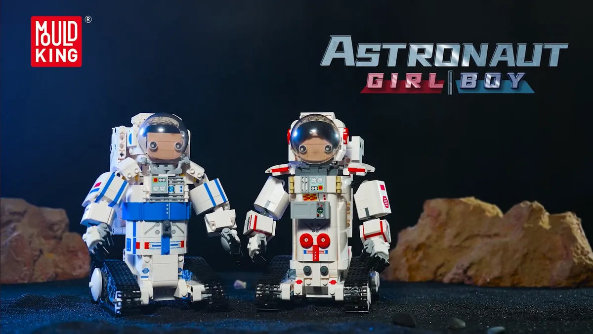 لگو مولد کینگ 13137 ربات دختر فضانورد Astronaut Girl کنترلی