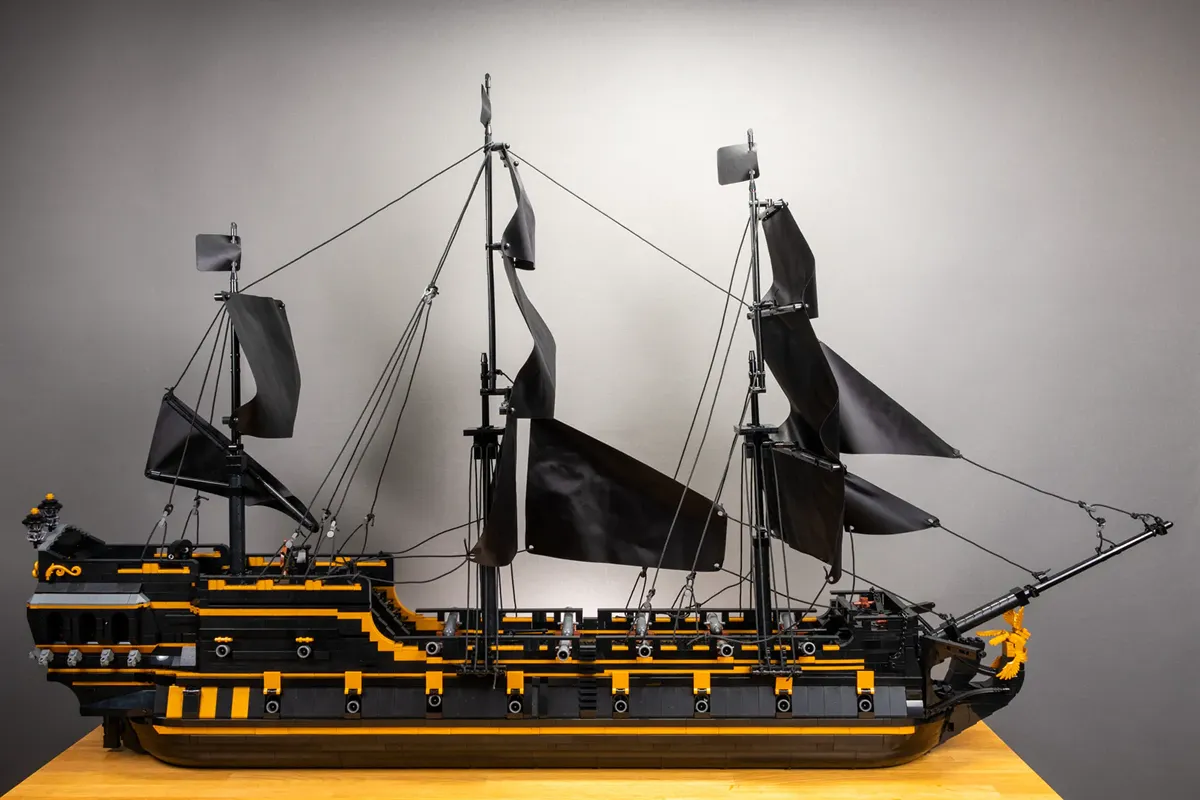 لگو مولد کینگ 13186 کشتی دزدان دریایی Black Pearl II