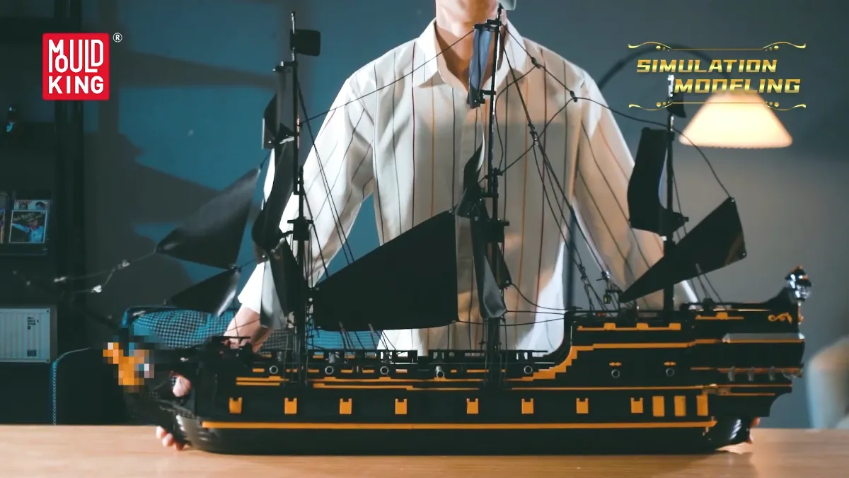 لگو مولد کینگ 13186 کشتی دزدان دریایی Black Pearl II