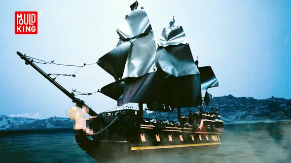 لگو مولد کینگ 13186 کشتی دزدان دریایی Black Pearl II