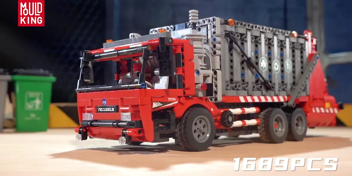 لگو مولدکینگ 15019 ماشین کامیون بازیافت Garbage Truck