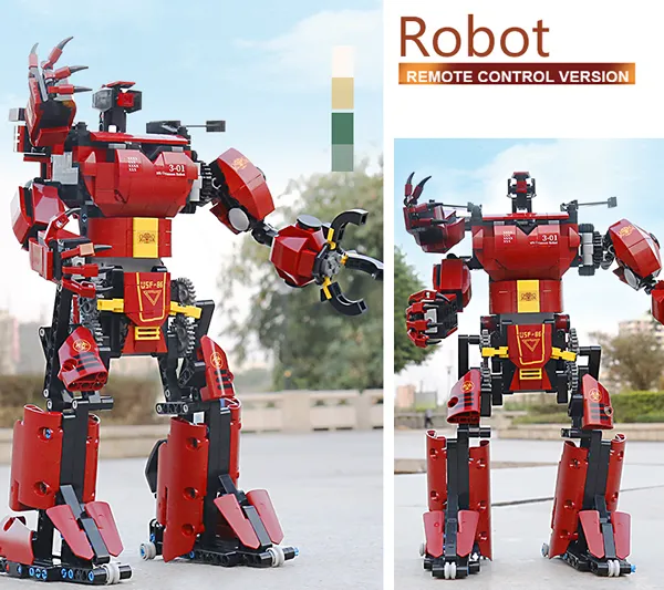 لگو مولد کینگ 15038 ربات Crimson Robot کنترلی