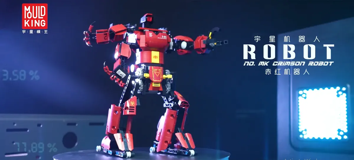 لگو مولد کینگ 15038 ربات Crimson Robot کنترلی