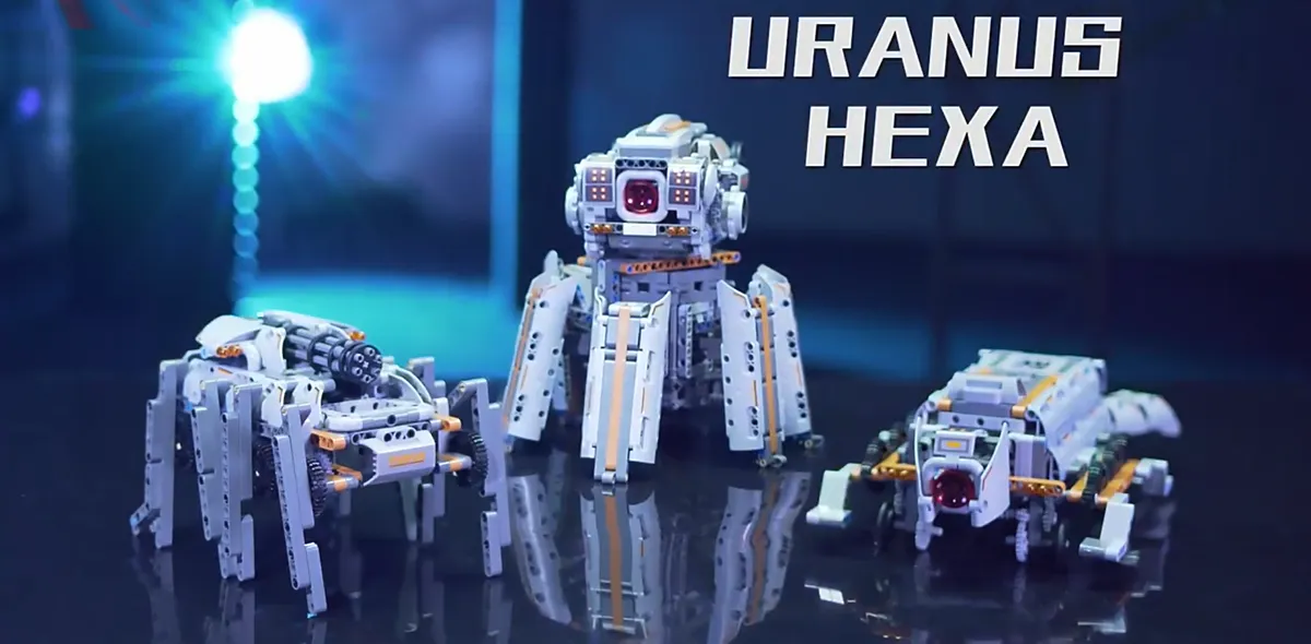 لگو مولد کینگ 15050 ربات 3 کاره Uranus Hexa کنترلی