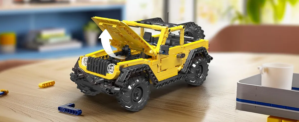 لگو مولدکینگ 15058 ماشین آفرود Jeep Wrangler عقب کش