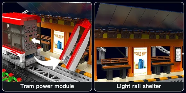 لگو مولد کینگ 16052 قطار شهری Urban Railcar