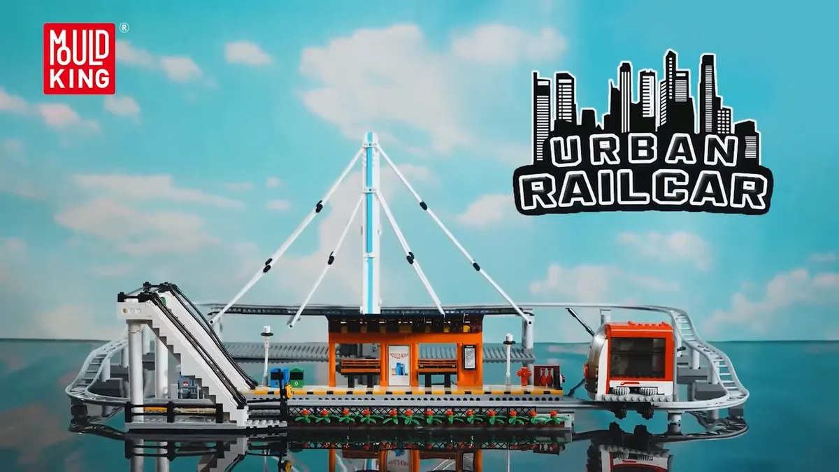 لگو مولد کینگ 16052 قطار شهری Urban Railcar