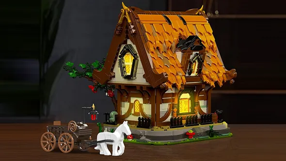 لگو مولد کینگ 16054 کلبه چوبی Log Cabin