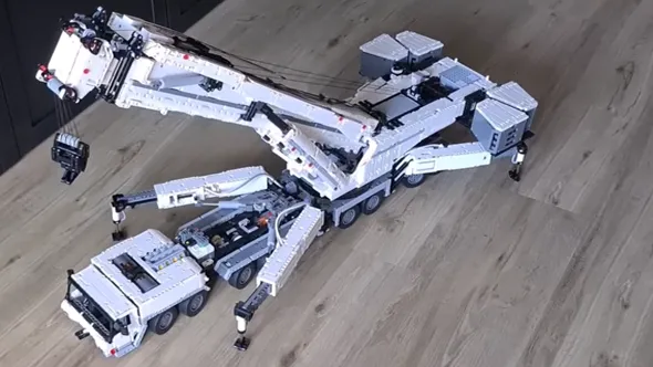 لگو مولد کینگ 17007 کامیون جرثقیل LTM 11200 Crane کنترلی