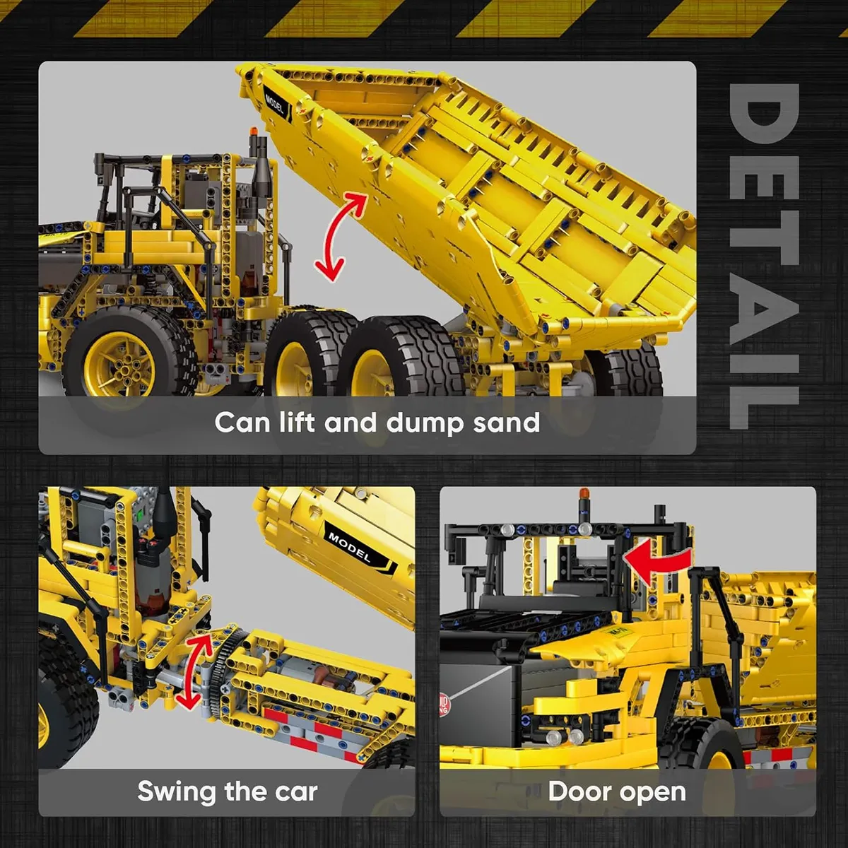لگو مولد کینگ 17010 ماشین کامیون کمپرسی Dump Truck