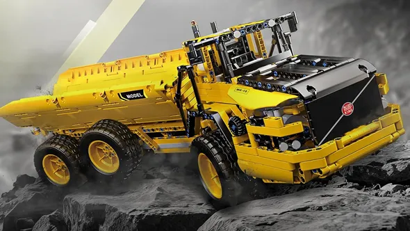 لگو مولد کینگ 17010 ماشین کامیون کمپرسی Dump Truck