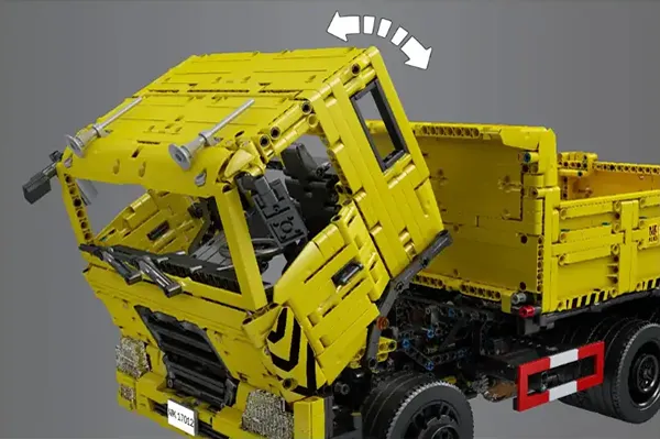 لگو مولد کینگ 17012 ماشین کامیون کمپرسی Three-Way Dump Truck