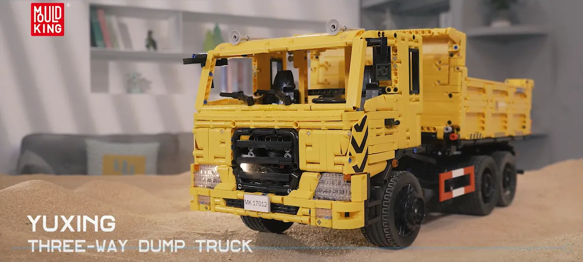 لگو مولد کینگ 17012 ماشین کامیون کمپرسی Three-Way Dump Truck