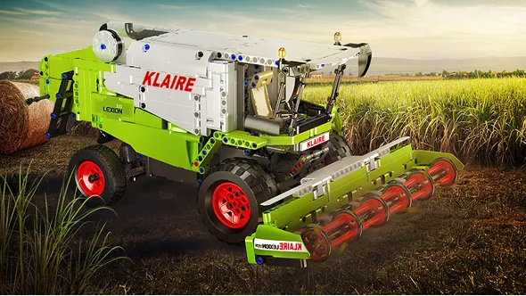 لگو مولد کینگ 17014 ماشین برداشت Harvester کنترلی