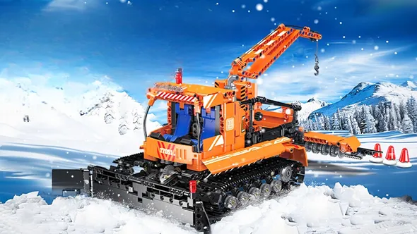 لگو مولد کینگ 17051 ماشین برف روبی Snowfield الکتریک