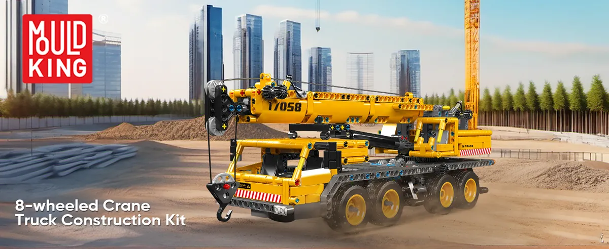 لگو مولد کینگ 17058 جرثقیل مکانیکی Mechanical Crane