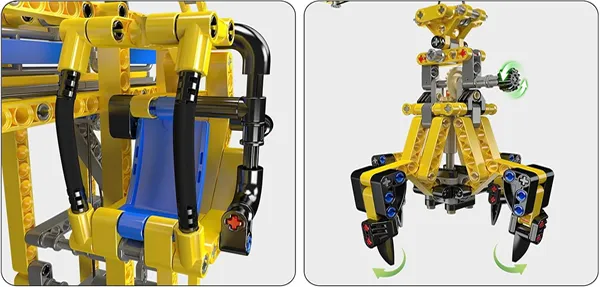 لگو مولد کینگ 17059 جرثقیل برجی متحرک Mobile Tower Crane کنترلی