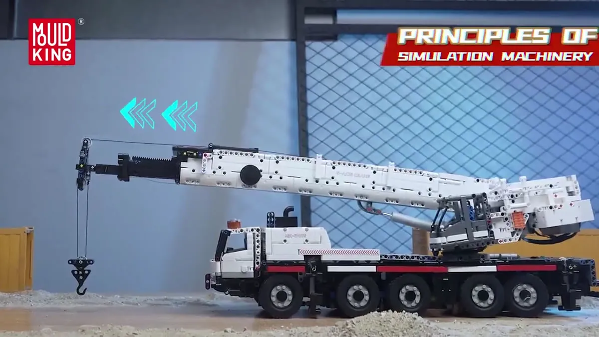 لگو مولد کینگ 17075 ماشین کامیون جرثقیل TM Crane کنترلی