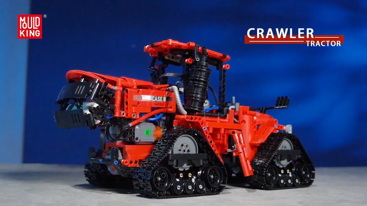 مولد کینگ 18020 تراکتور زنجیری Crawler Tractor کنترلی