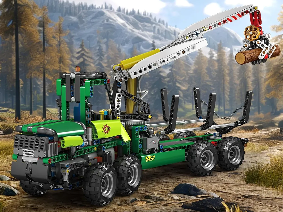 لگو مولد کینگ 19006 ماشین جنگلداری Forest Machine الکتریک