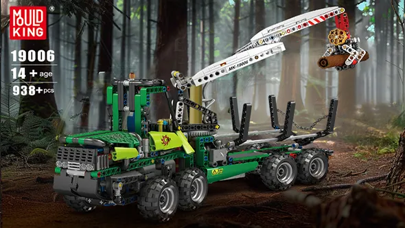 لگو مولد کینگ 19006 ماشین جنگلداری Forest Machine الکتریک