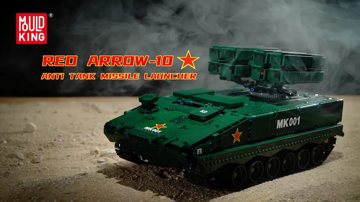 لگو مولد کینگ 20001 موشک ضد تانک HJ 10 Anti tank Missile