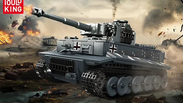 لگو مولد کینگ 20014 ماشین تانک Tiger Tank کنترلی