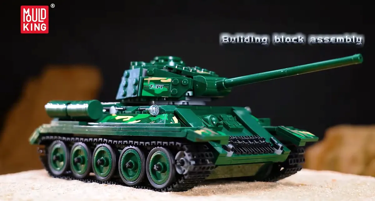لگو مولد کینگ 20015 ماشین تانک T-34 Tank کنترلی