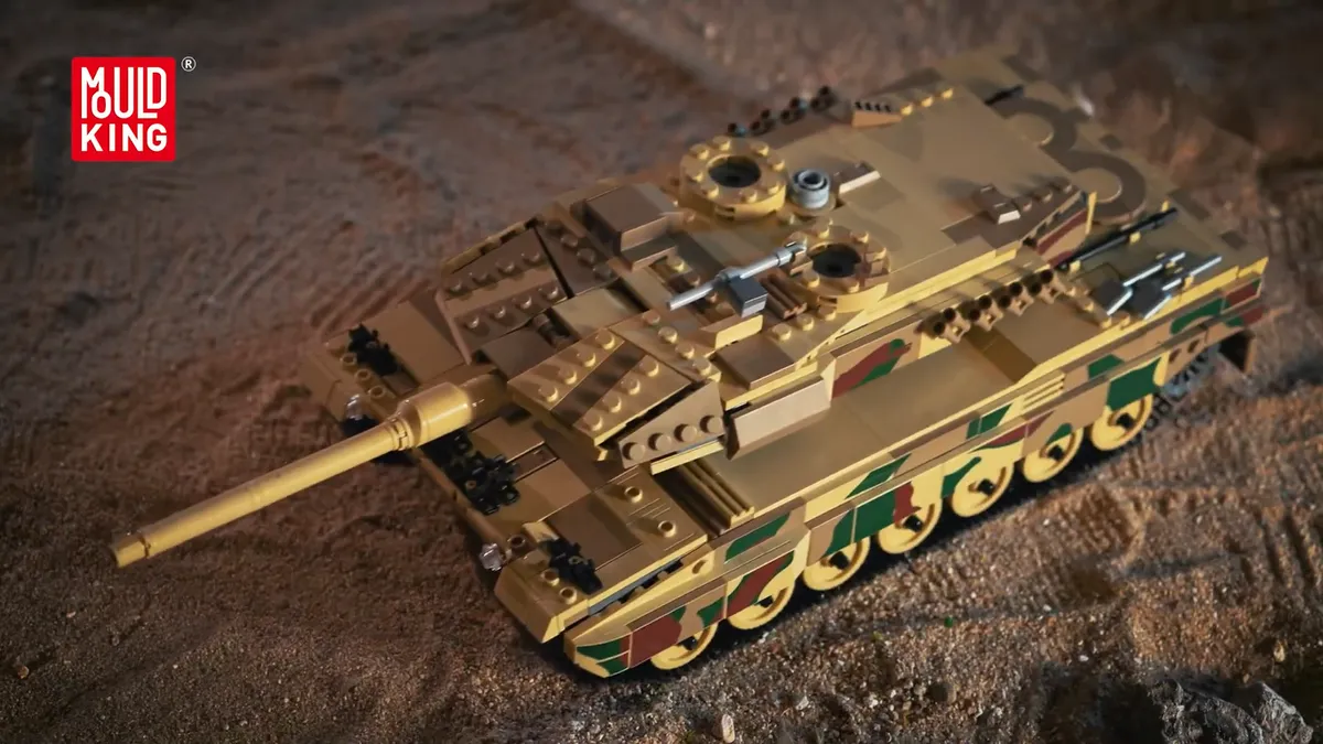 لگو مولد کینگ 20020 ماشین تانک Leopard 2 Tank کنترلی