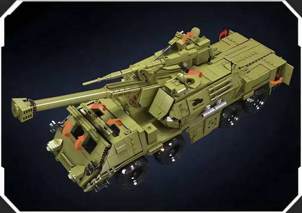 لگو مولدکینگ 20031 ماشین تانک DANA Self-Propelled Howitzer کنترلی width=