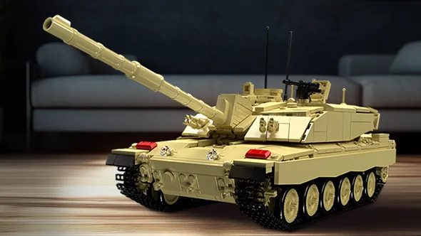 لگو مولد کینگ 20037 ماشین تانک Challenger 2 کنترلی