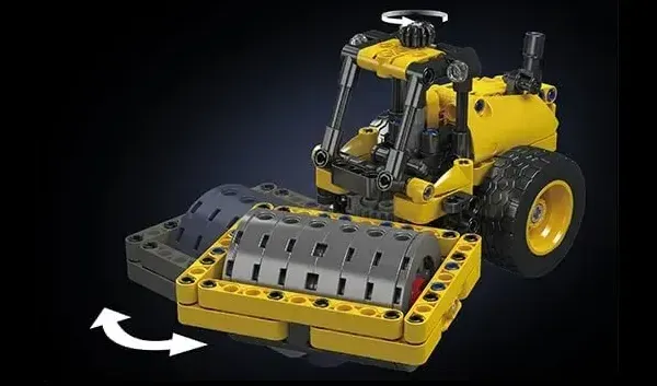 لگو مولدکینگ 24019 ماشین کمپکتور مینیاتوری Road Roller