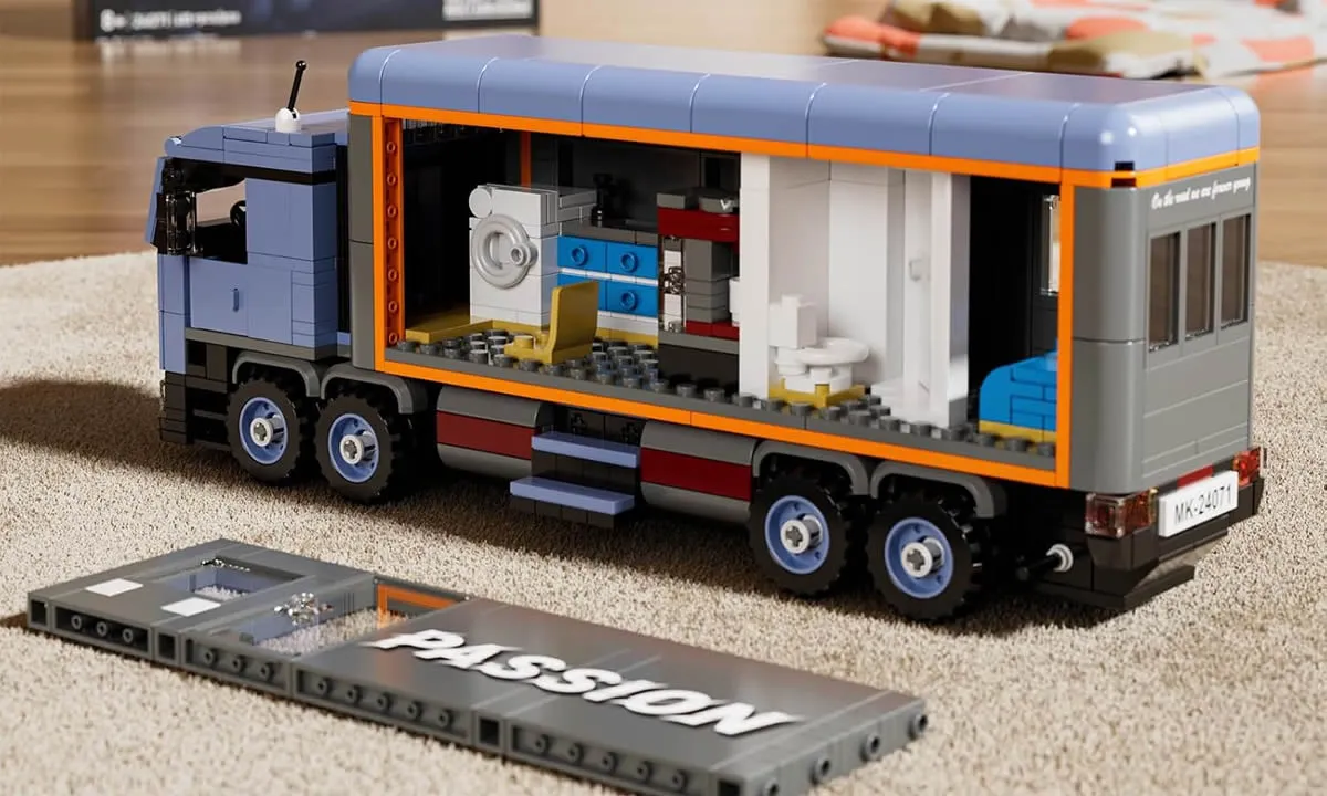 لگو مولد کینگ 24071 کامیون کمپر Heavy Duty Motorhome
