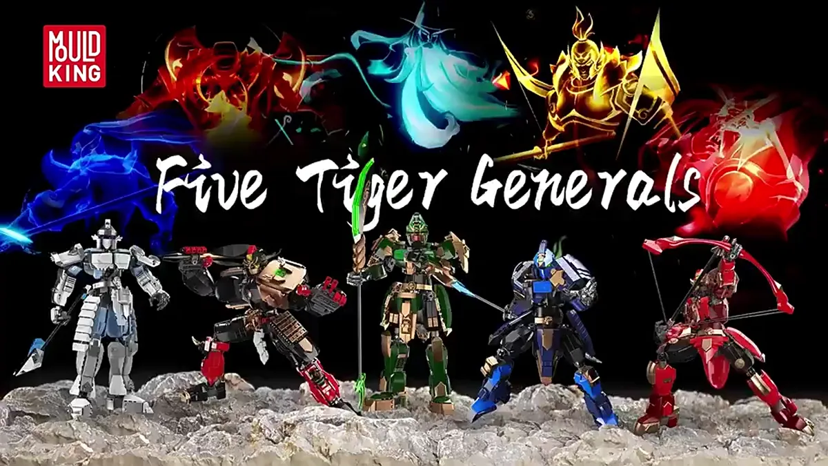 لگولگو مولدکینگ 93006 پنج ژنرال ببر هوانگ ژونگ Five Tiger Generals HuangZhong